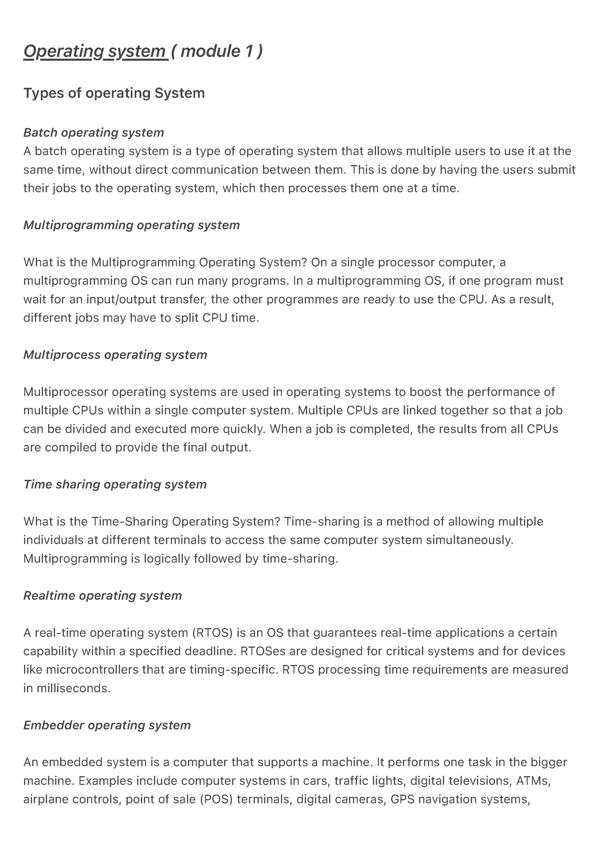 types-of-operating-system-study-notes-computer-science-docsity