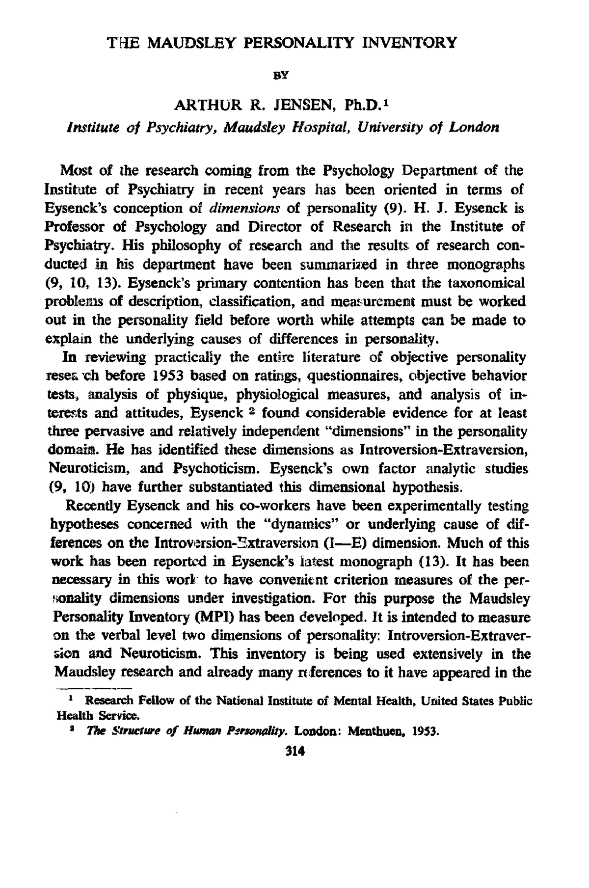 the-maudsley-personality-inventory-1958-by-arthur-robert-jensen