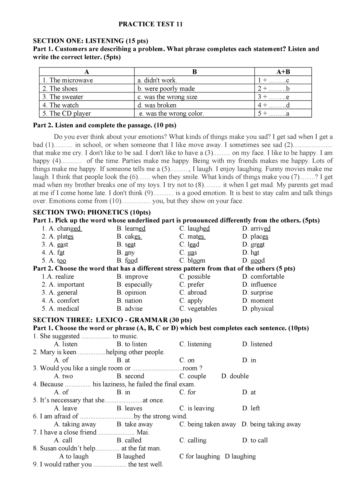 practice-test-11-good-students-who-like-english-practice-test-11