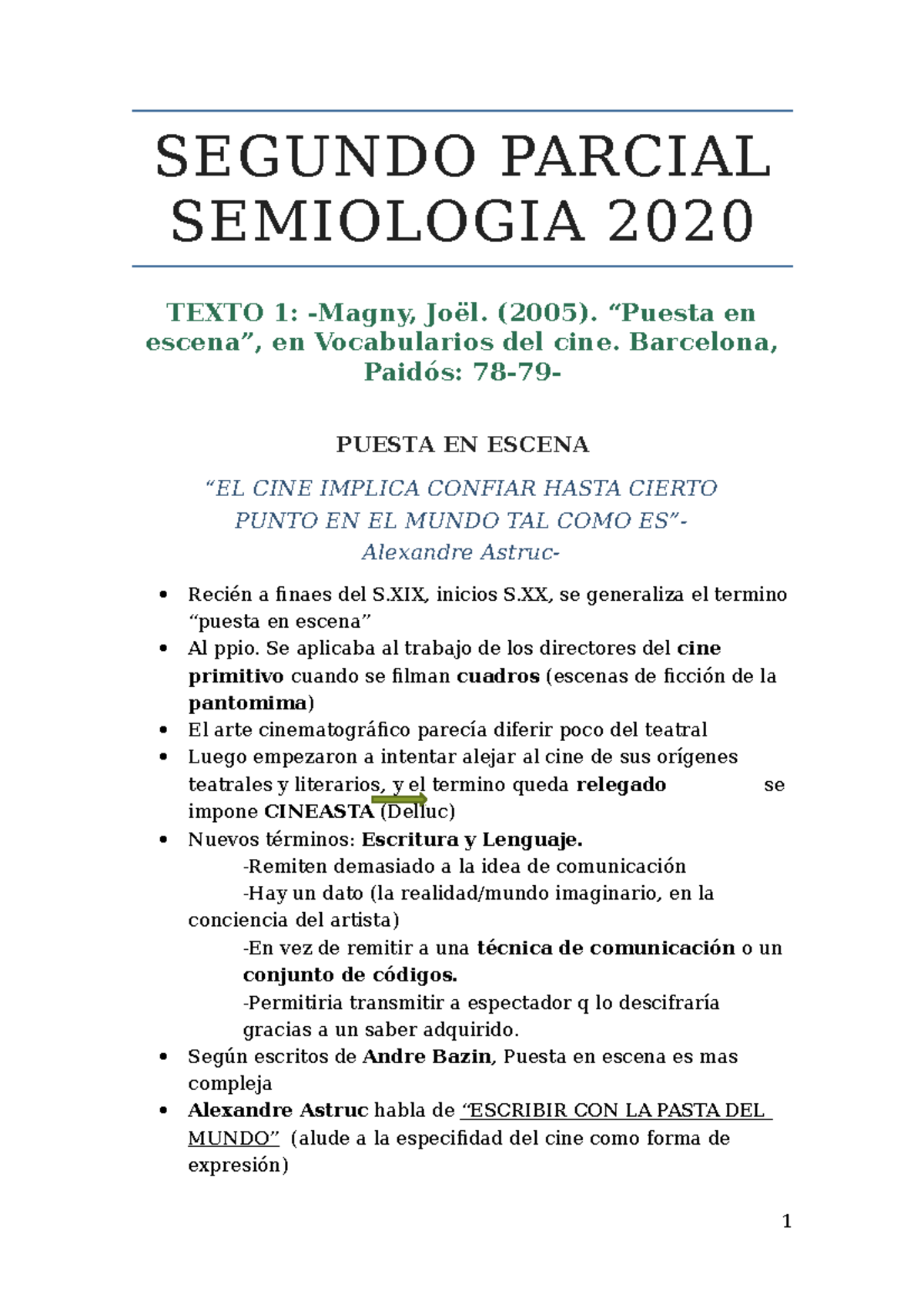 Segundo Parcial Semiologia 2020 MI Resumen - SEGUNDO PARCIAL SEMIOLOGIA ...