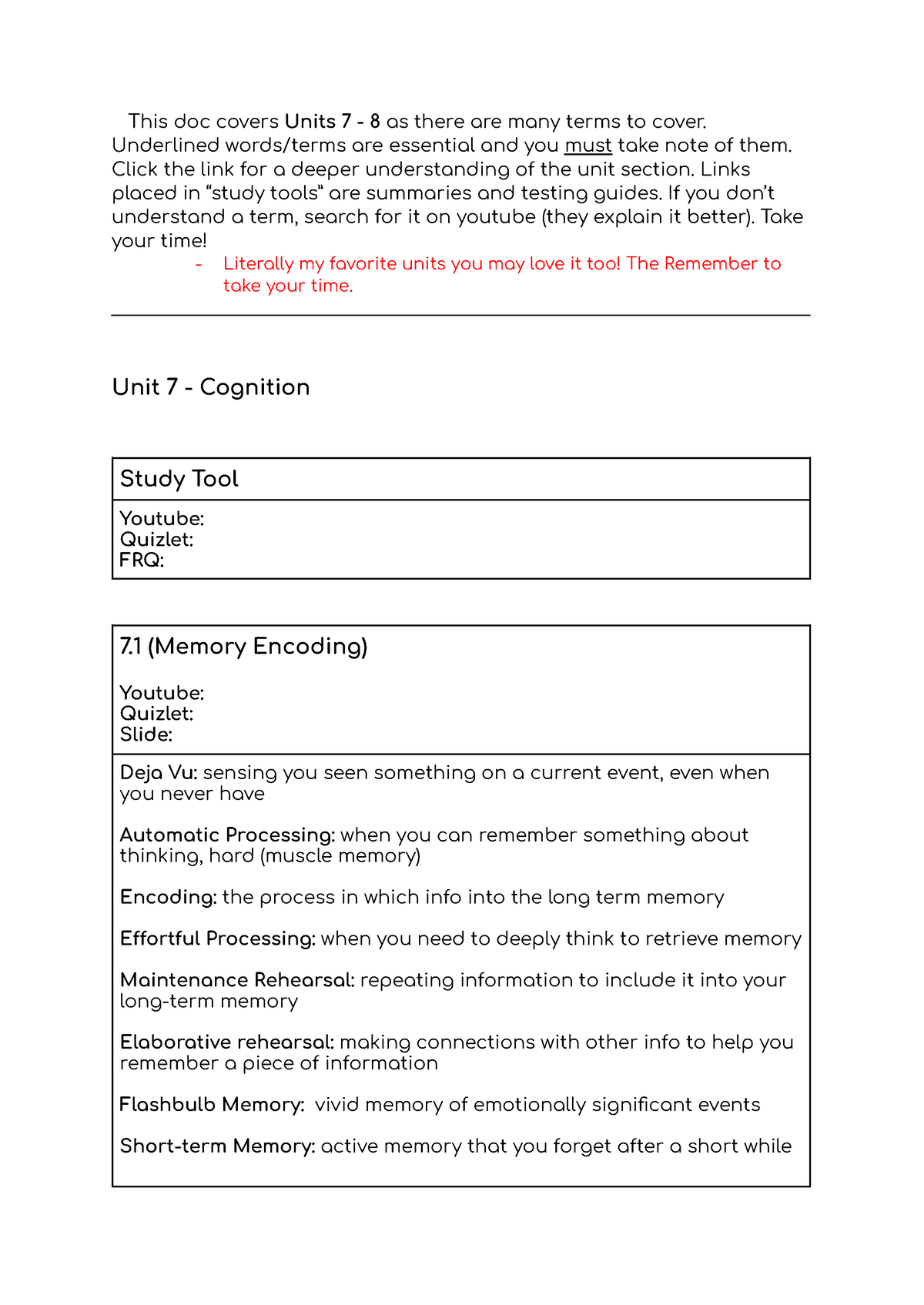 ap psychology inside out assignment answers