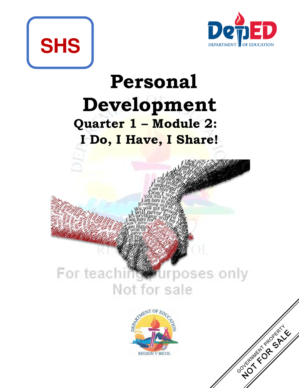 Personal Development Q1 M2 1 Personal Development Quarter 1 Module 2 I Do I Have I Share 4655