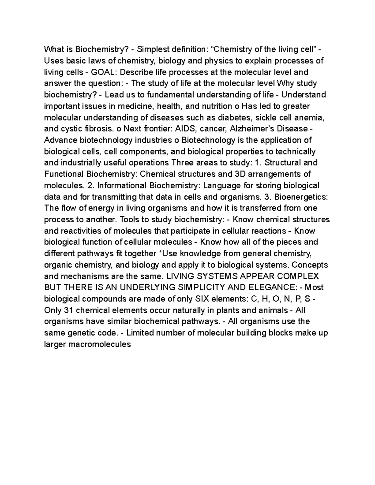 Untitled document 20230423T140806 What is Biochemistry