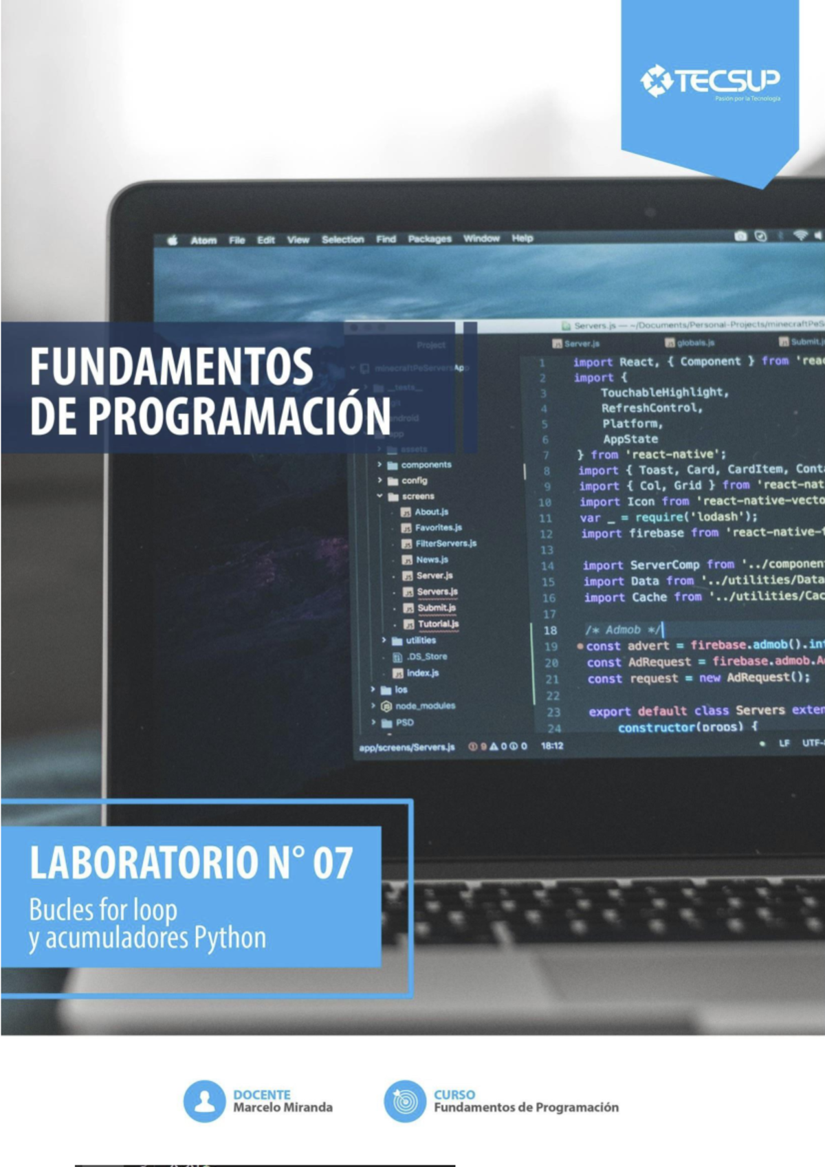 Laboratorio 07 - I.- OBJETIVOS: Elaborar y diseñar programas en Python ...