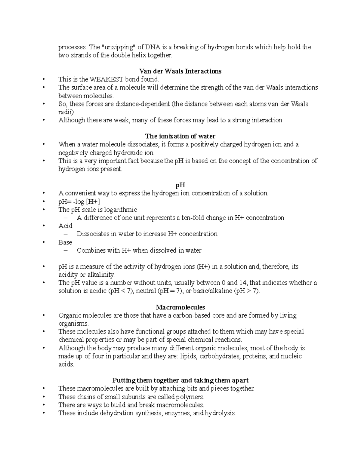 3 Chemical foundations 2019 - processes. The 