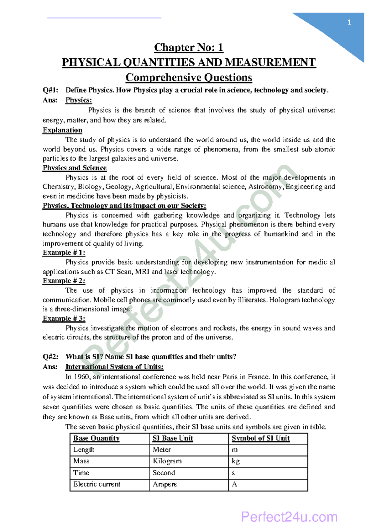 Physics-Class-9-Notes-for-kpk-Chapter-1-Comprehensive - Chapter No: 1 ...