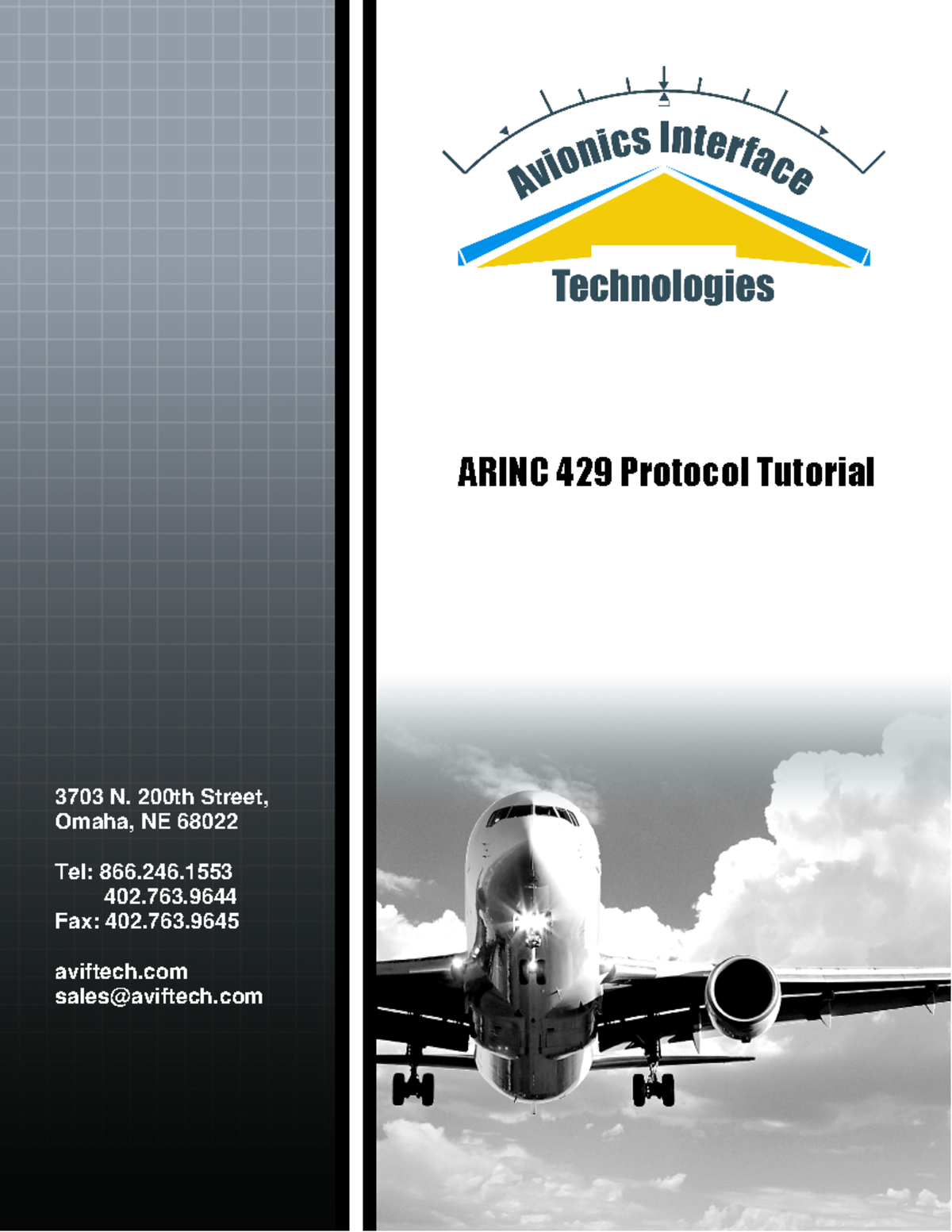 Arinc 429 Tutorial - ARINC 429 Protocol Tutorial 3703 N. 200th Street ...