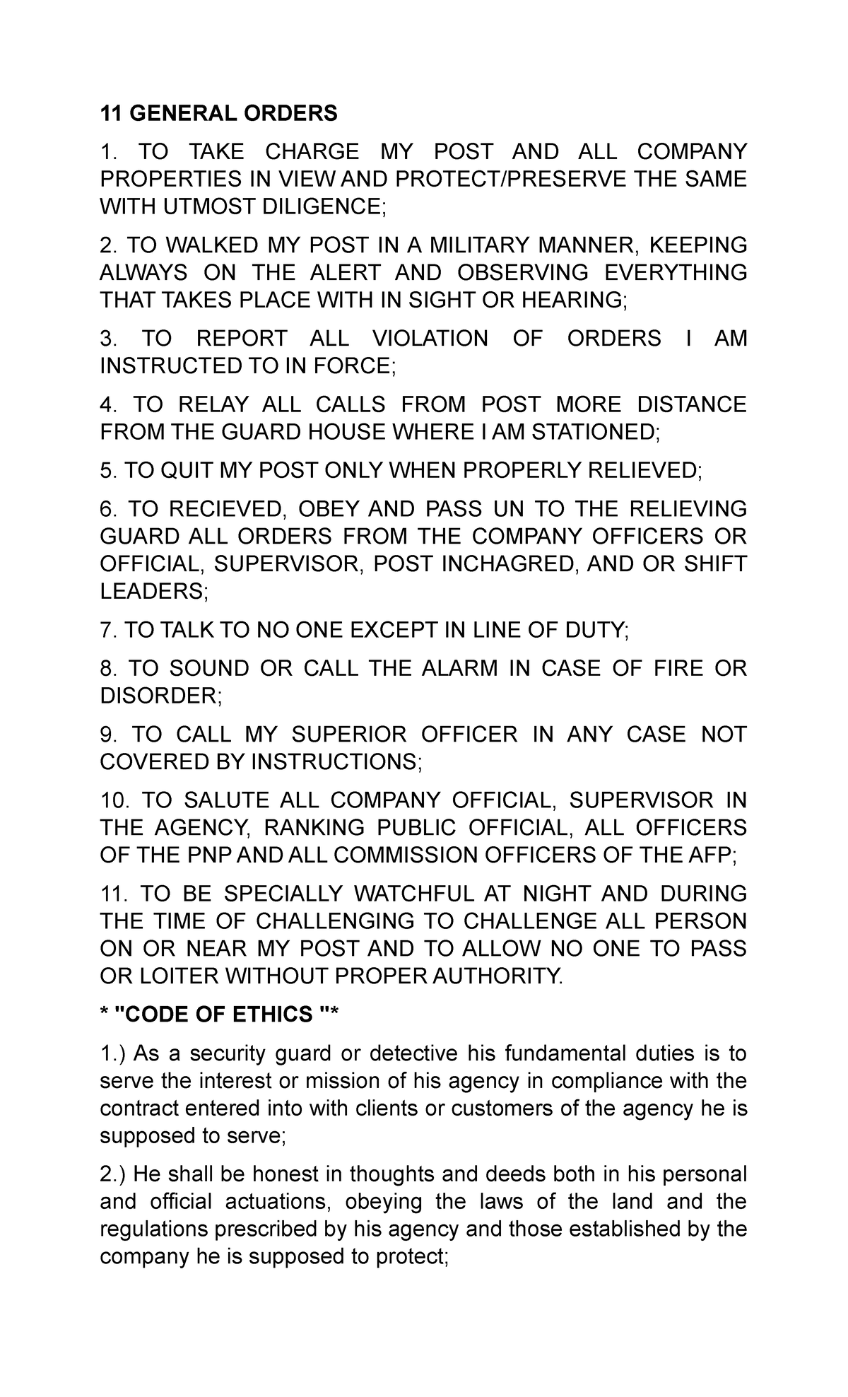 11-general-orders-rules-and-regulation-of-a-security-guard-11