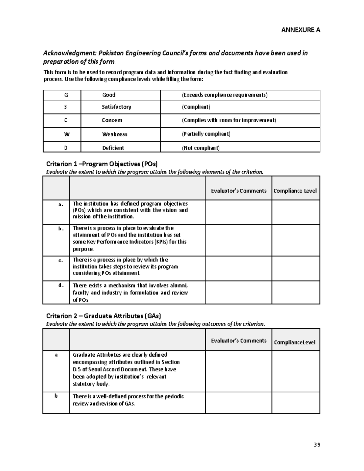 CVF-2024 - CVF - ANNEXURE A Acknowledgment: Pakistan Engineering ...