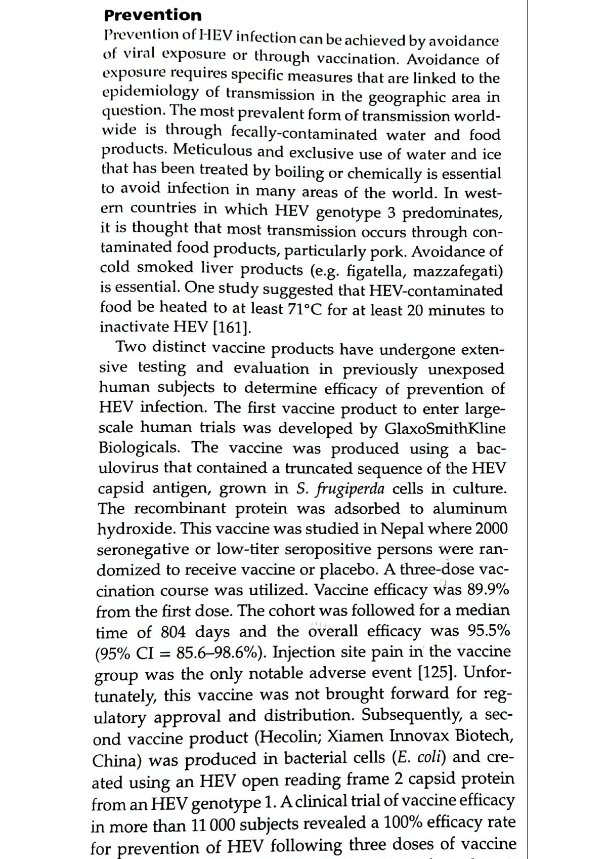 literature review of hepatitis