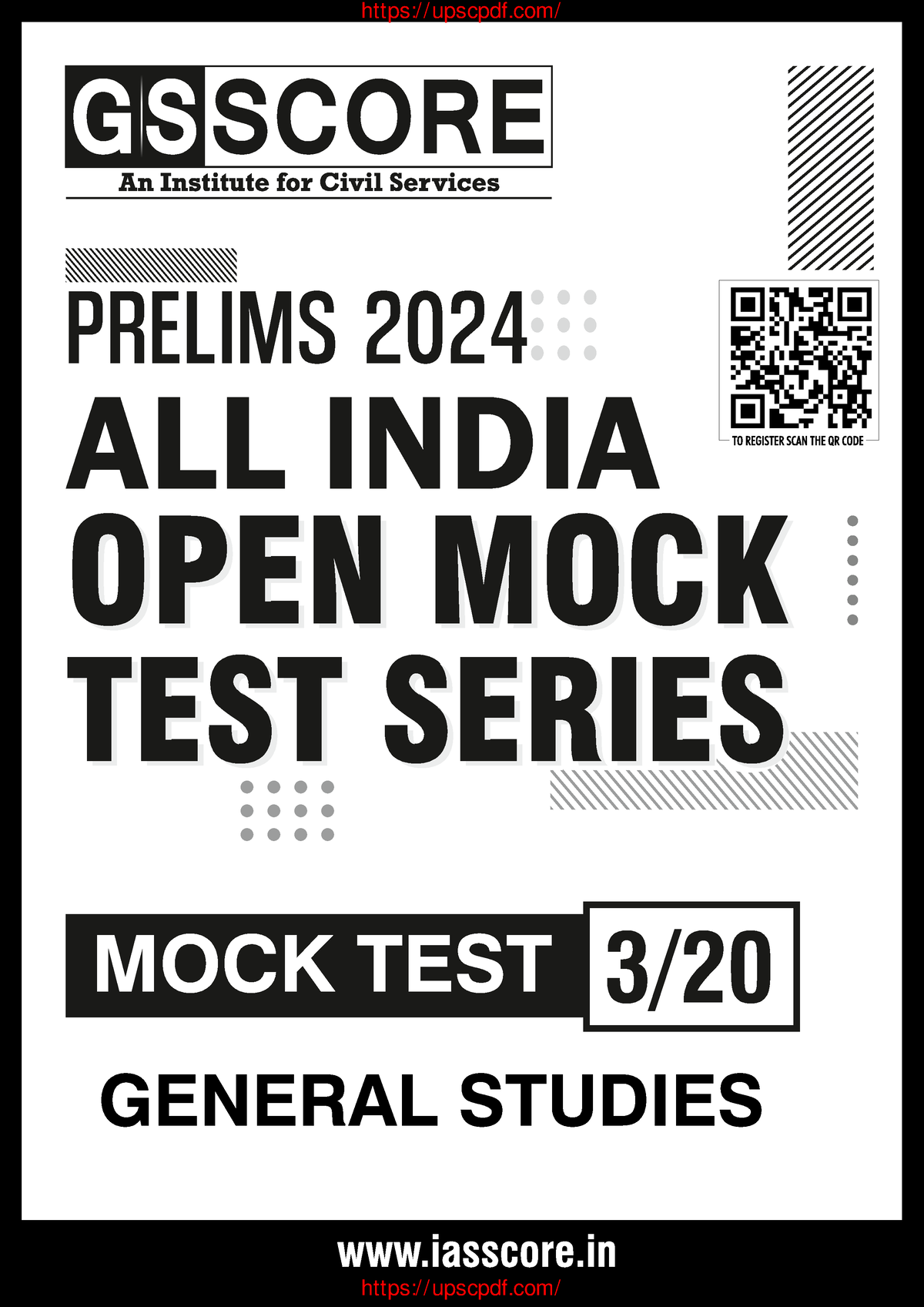 GS Score Prelims 2024 Open Mock Test 3 With Solution I N S T R U C T   Thumb 1200 1697 