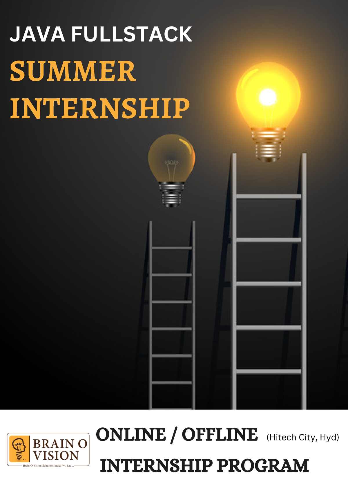 JAVA Fullstack Internship Program SUMMER INTERNSHIP ONLINE / OFFLINE