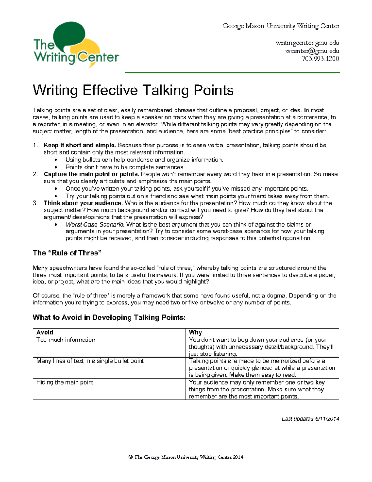 writing-effective-talking-points-ati-the-writing-center-george-mason