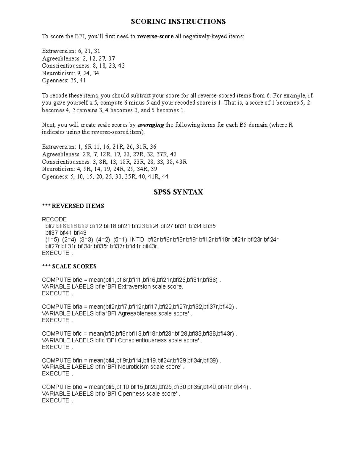 bfi-scoring-hgkftugjvhbo-ui98o78r54t-scoring-instructions-to-score