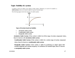 Study material (PC-EI501) Polar plot, Nyquist plot - Topic: Polar plot ...