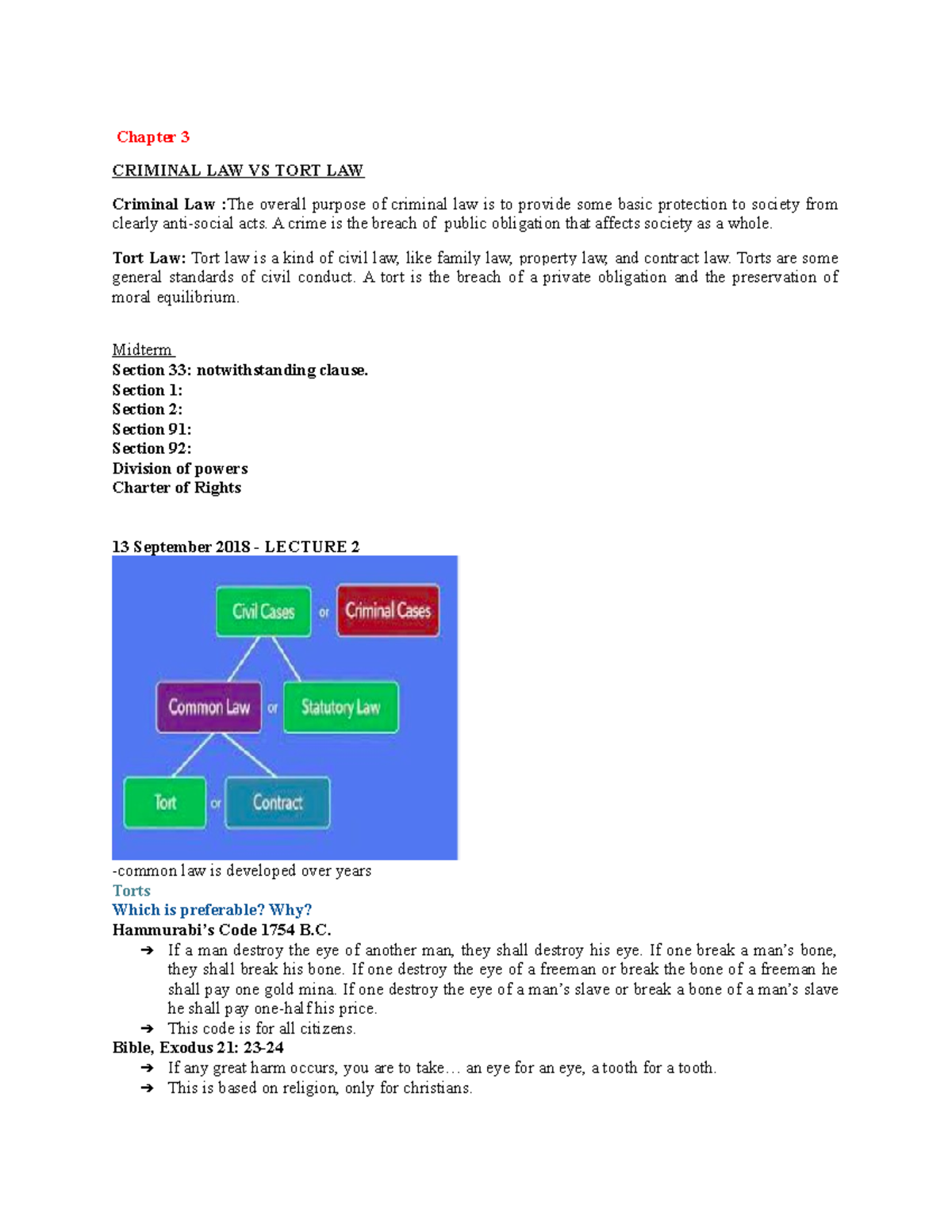 law122-notes-chapter-3-criminal-law-vs-tort-law-criminal-law-the