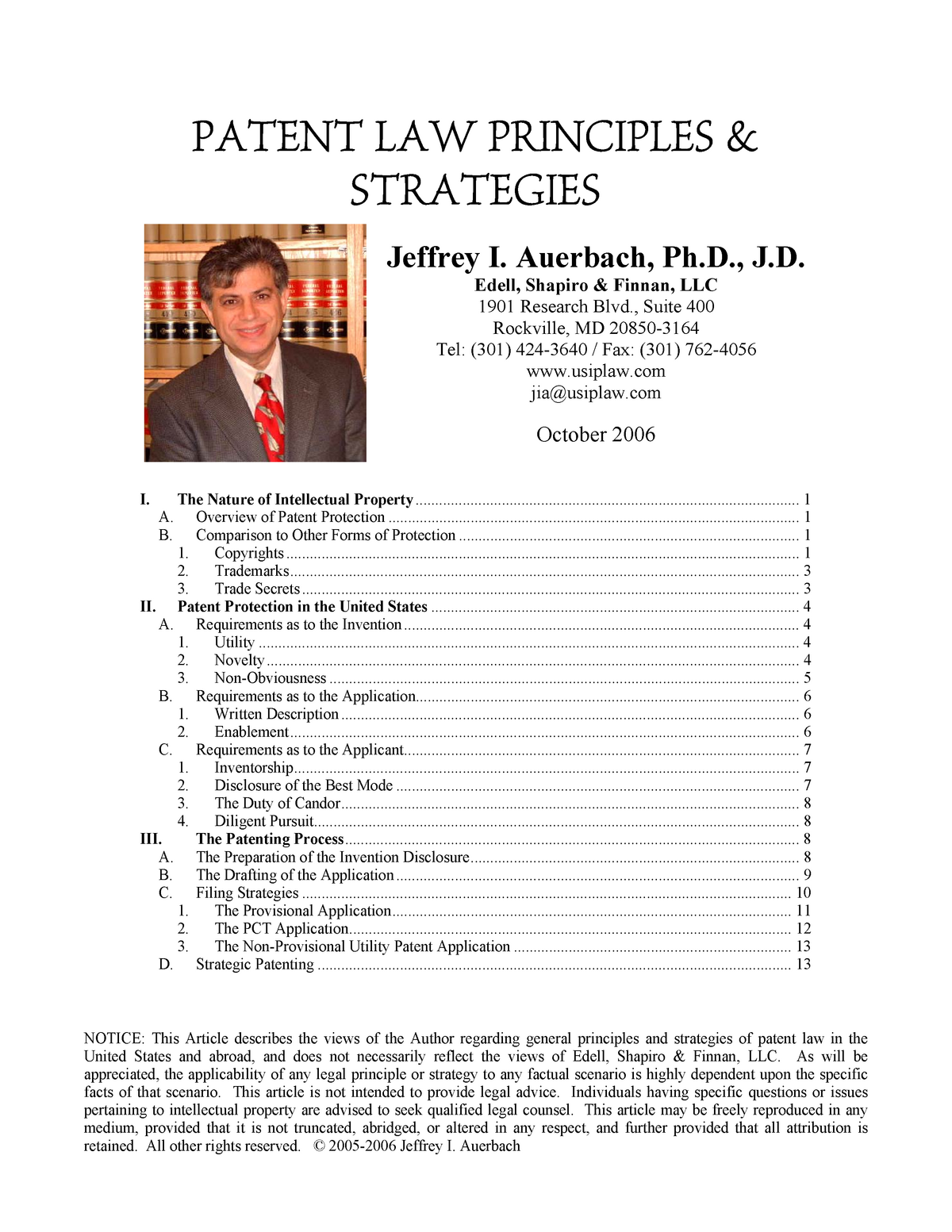 patent law dissertation topics