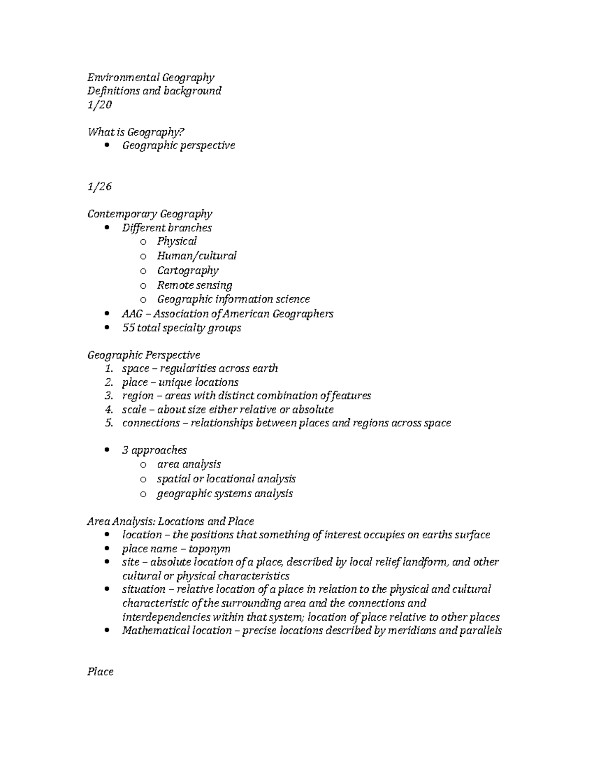 environmental-geography-unit-1-environmental-geography-definitions