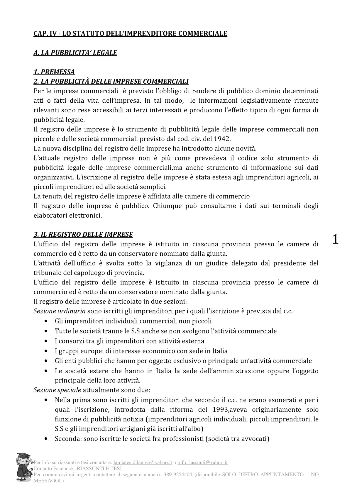 Cap. 19 vol. 3 - Diritto Commerciale G.F. Campobasso - Studocu