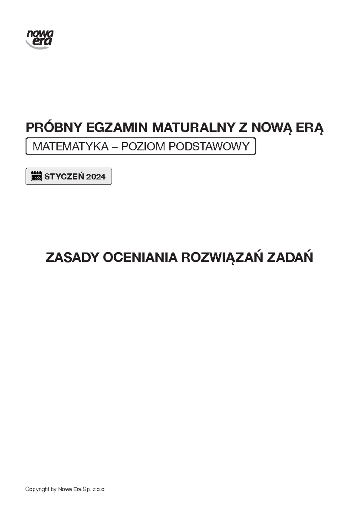 Próbny Egzamin Gimnazjalny Z Nową Erą 2016 www.studocu.com