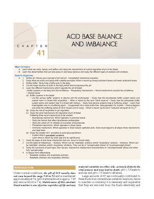 Acid - Base Book Chapter (Background Reading) - 40 2 CORE BIOCHEMISTRY ...