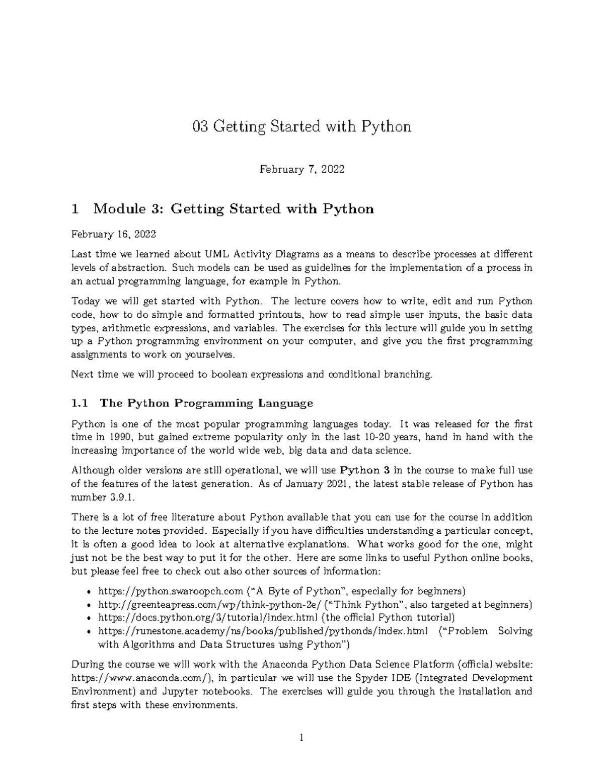 03 Getting Started with Python - 03 Getting Started with Python ...