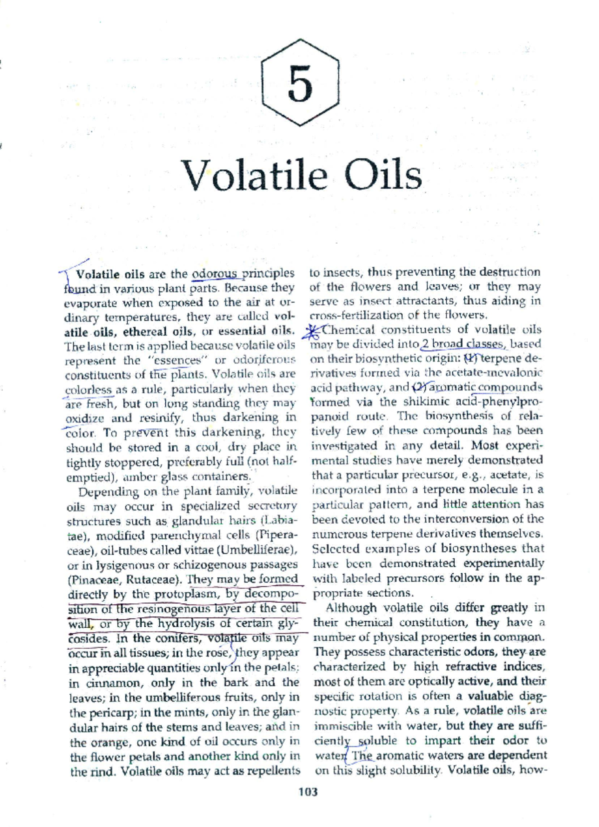 Book refrence volatile oil tyler - c1i Volatile Oils Volatile oils are ...