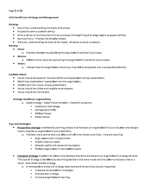 Operational Strategies C720 Notes - Operational Strategies C720 Notes ...