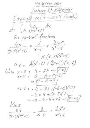 Multivariable Calculus Formula Sheet - Studocu