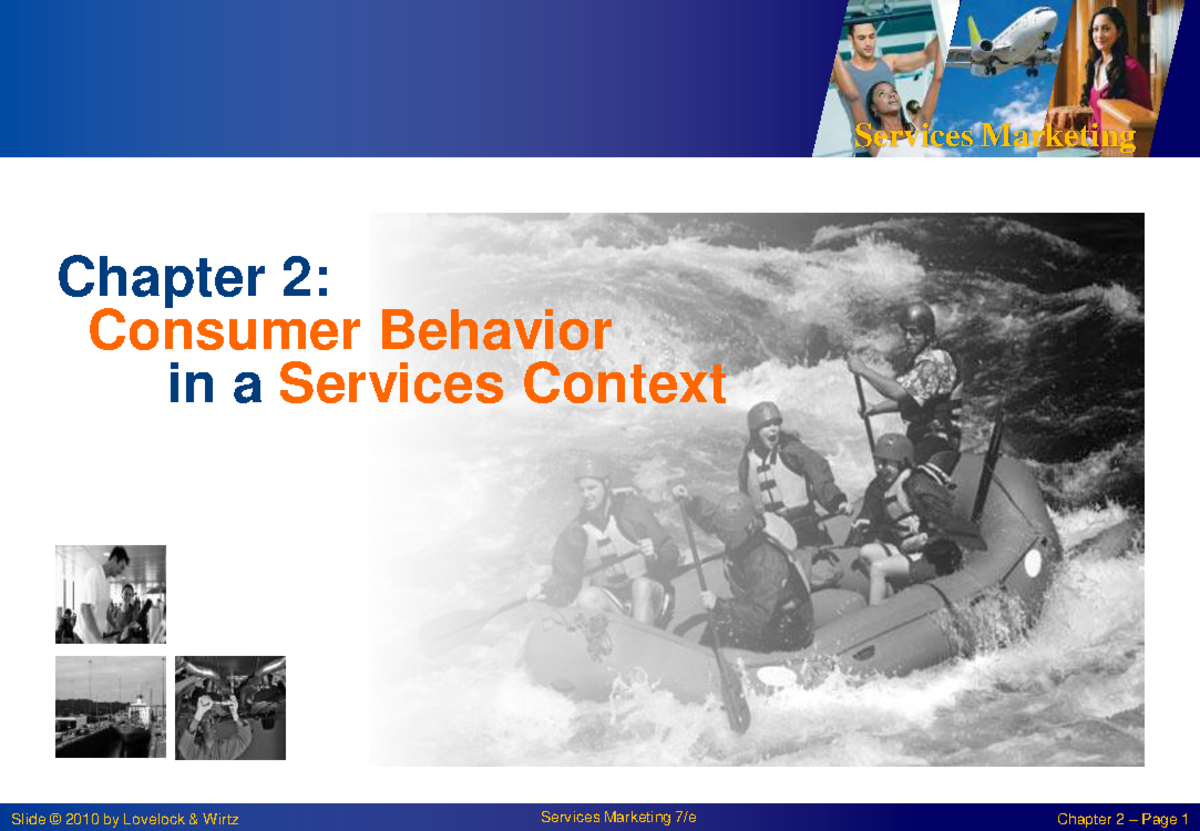 SM7 Ch02 Consumer Behavior - Services Marketing Services Marketing 7/e ...