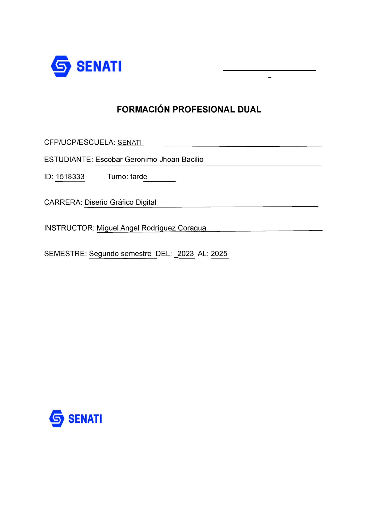 Informe 3 Fotografia - ESPERO TE AYUDE - FORMACIÓN PROFESIONAL DUAL CFP ...