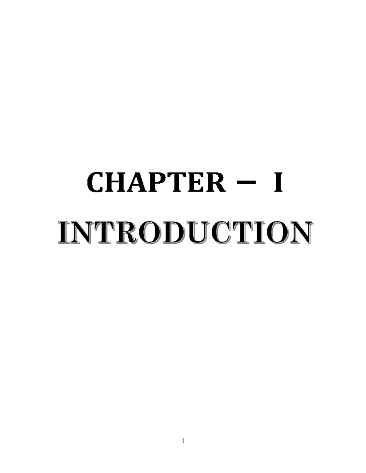 Branded on Mobile Network Project - CHAPTER – I 1 Many people believe ...