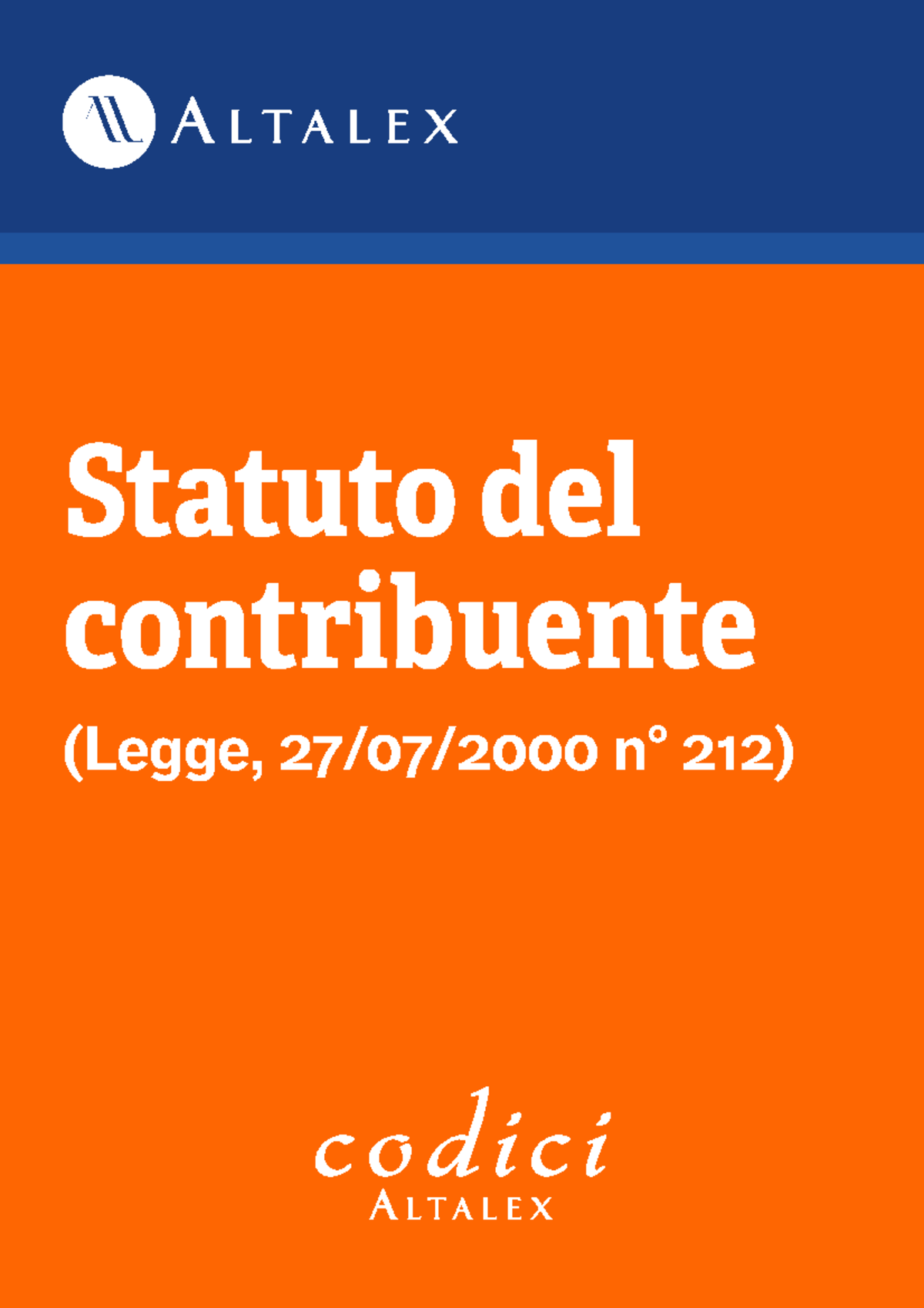 Statuto Del Contribuente Diritto Tributario - Statuto Del Contribuente ...