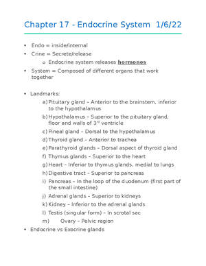 Chapter 21 Handout - Chapter 21 The Lymphatic and Immune Systems Read ...