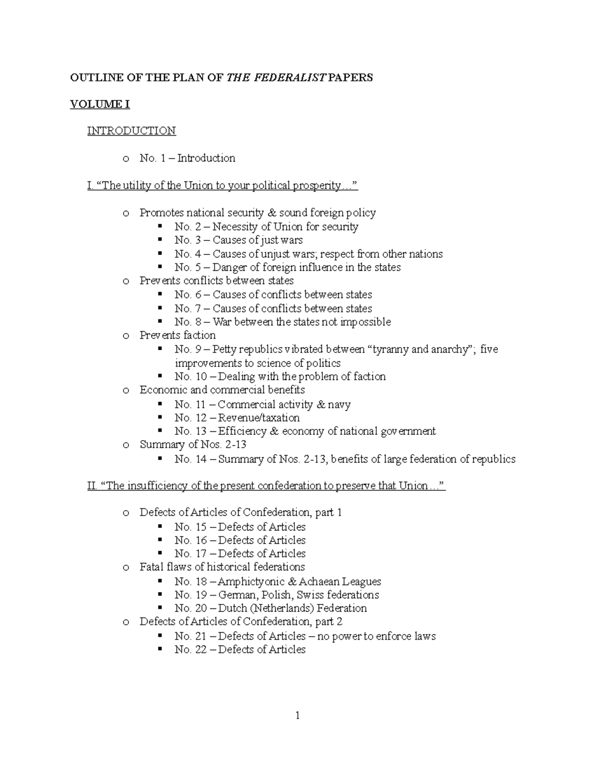 outline-of-federalist-papers-mahg-outline-of-the-plan-of-the