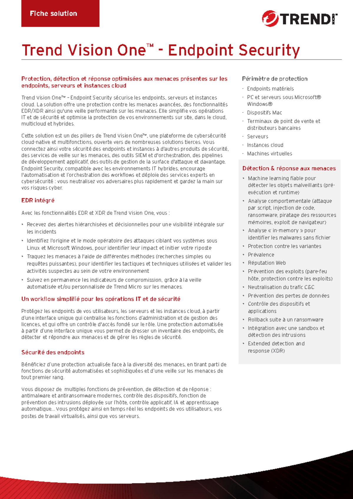 SB03 Endpoint Security Solution Brief 231026 FR 4 pages - Protection ...