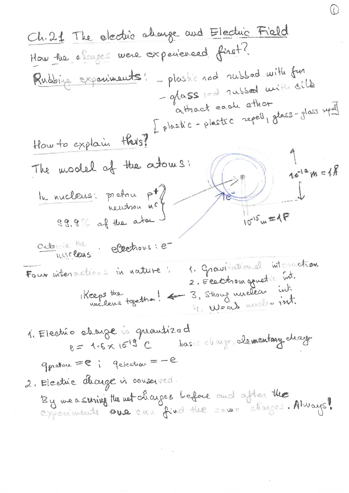Note1 - notes for physics in 12 grade - physics 12th grade - Studocu