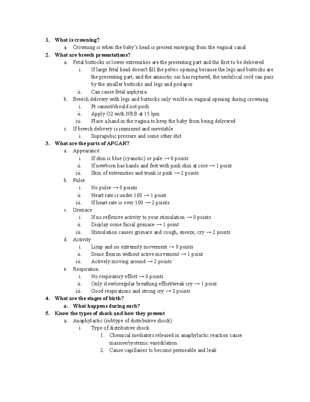 final-exam-review-1-what-is-crowning-a-crowning-is-when-the-baby-s