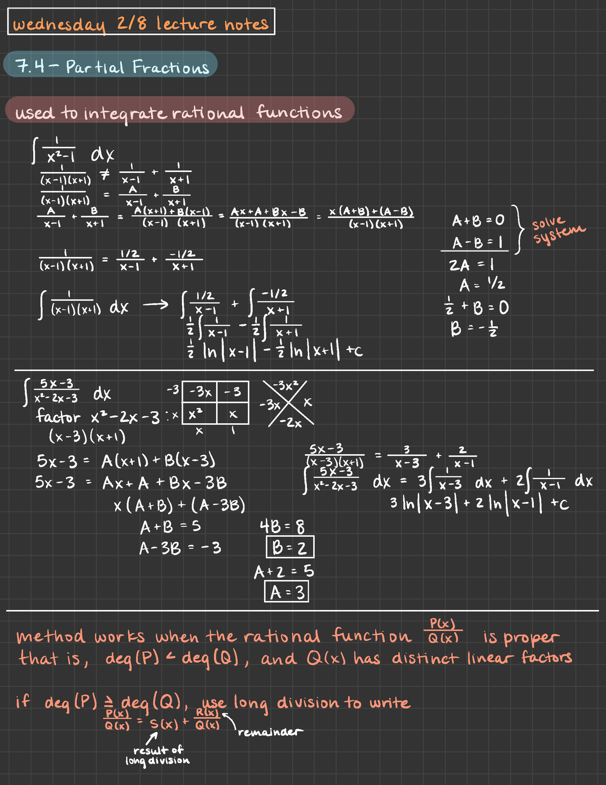 MATH 222 Lecture Notes - Wednesday 2/8 Lecture Notes 7-Partial ...