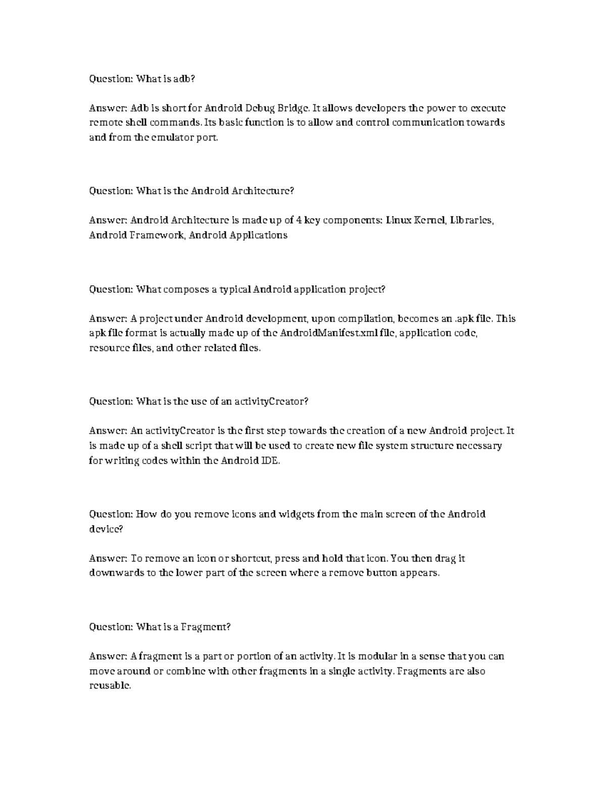 Inshell slide-wire redemptible - Question: What is adb? Answer: Adb is ...