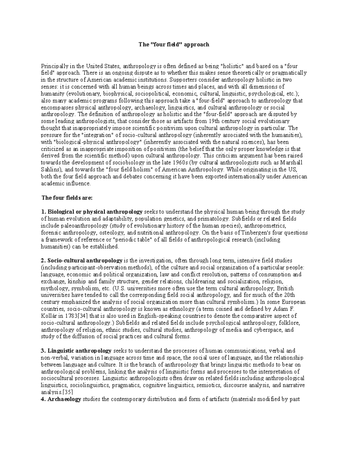 Evolultionism - The 