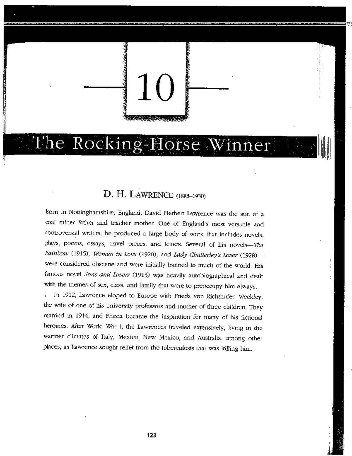 the-rocking-horse-winner-bachelor-of-business-administration-studocu