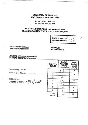 UV-Lab-report - CHE2621 - Studocu