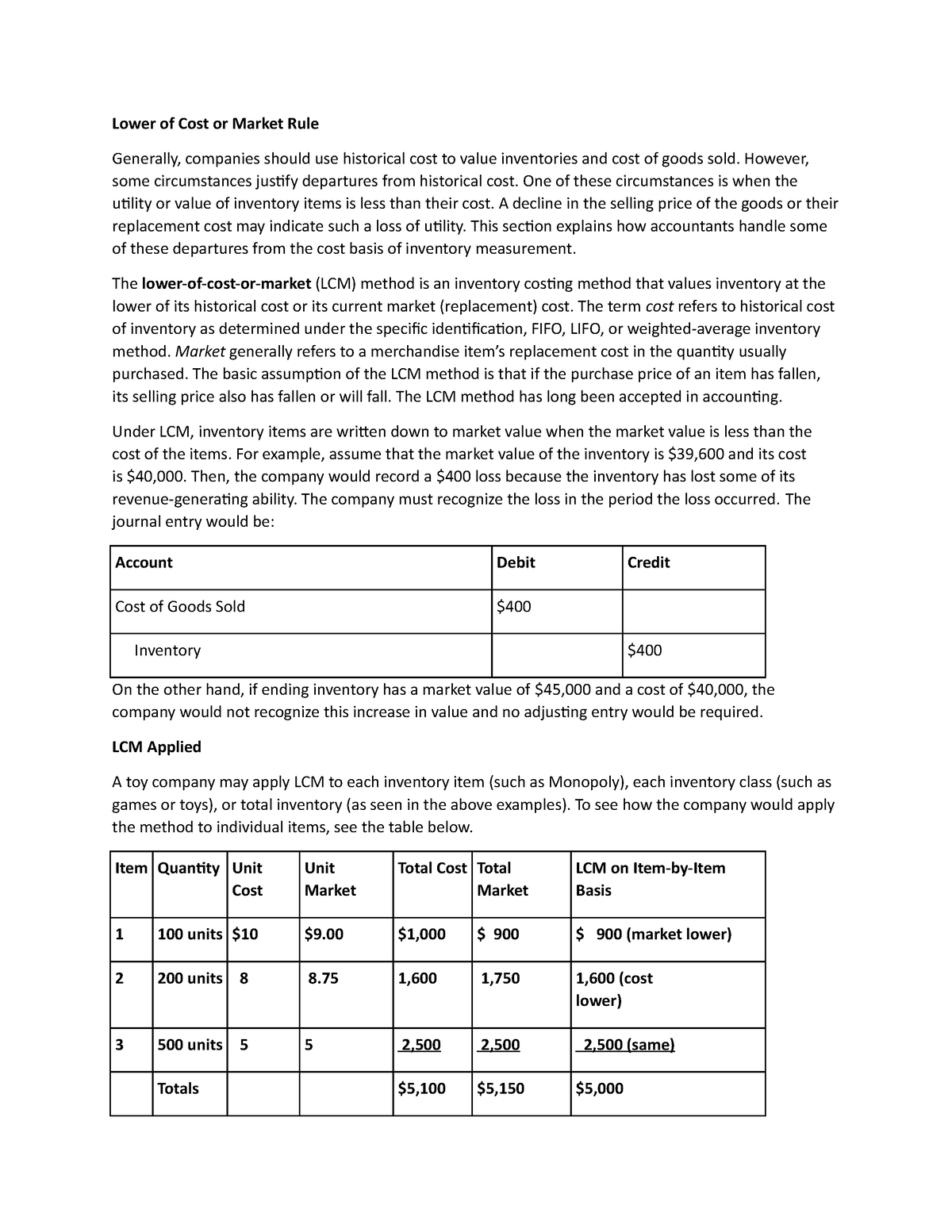 lower-of-cost-or-market-rule-lower-of-cost-or-market-rule-generally