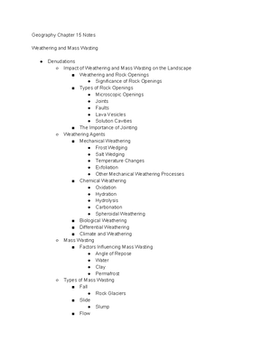 GEOG 121 Compiled Notes - GEOGRAPHY How An Earthquake Occurs And Where ...