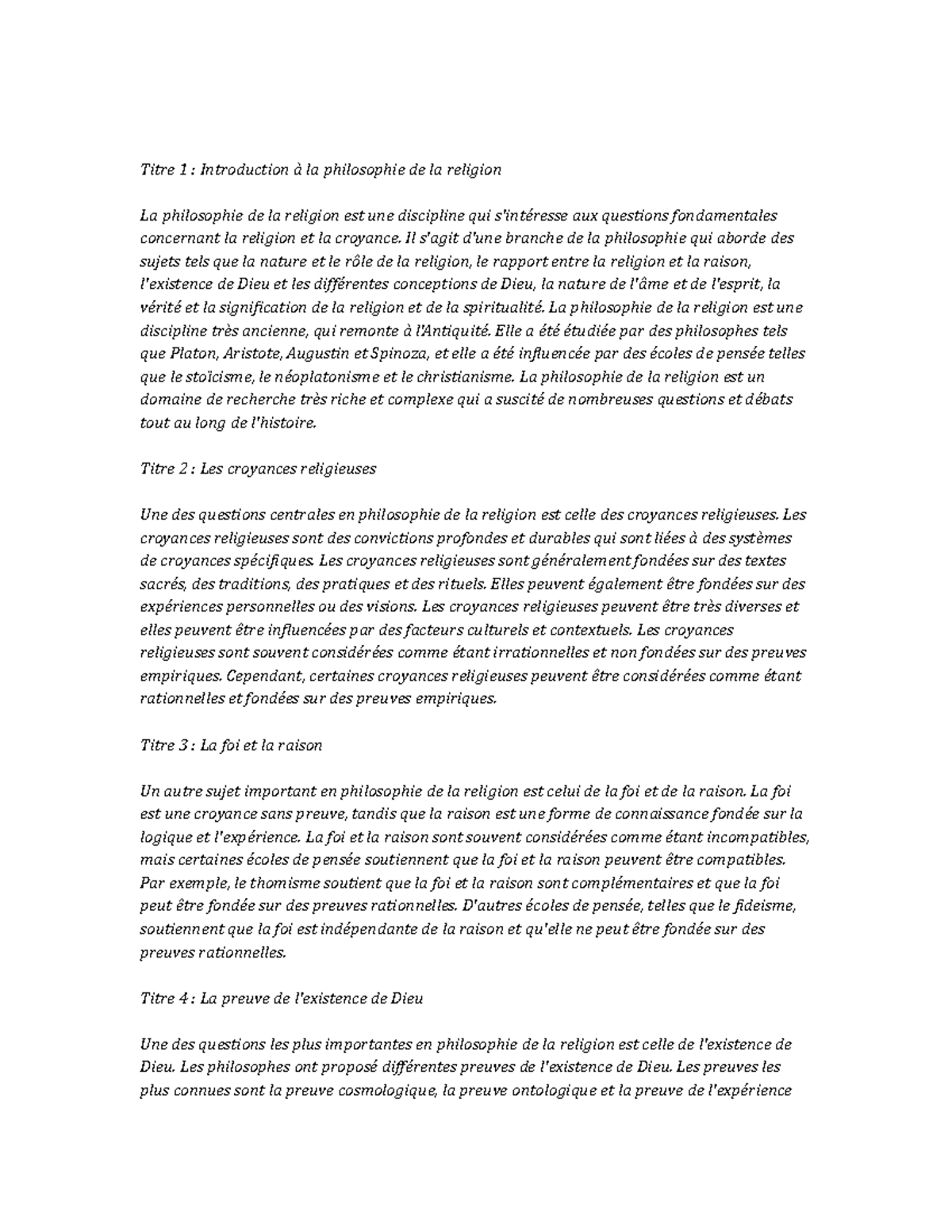 la religion philosophie dissertation pdf