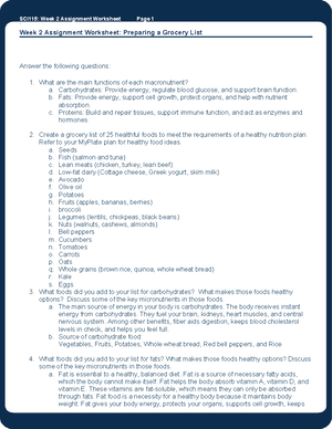 SCI115 Wk5 Assn Dwhite 05142023 - SCI115: Week 5 Assignment Page 1 ...