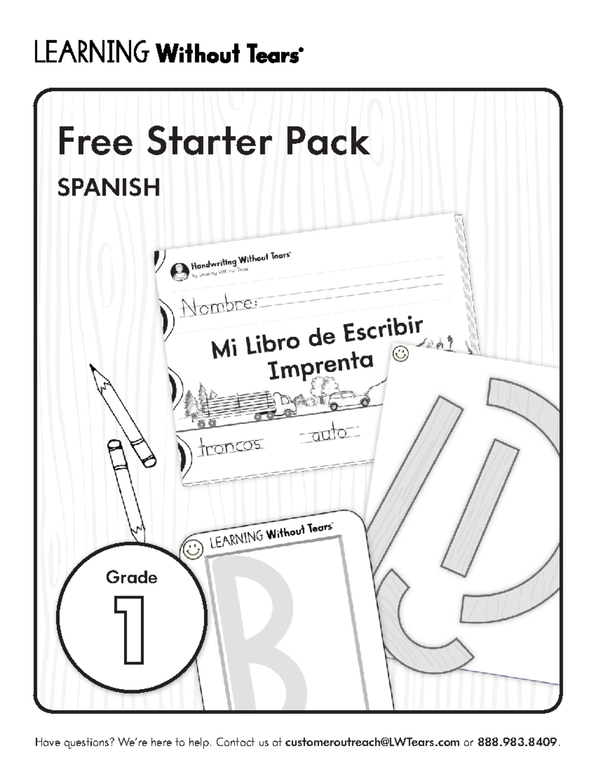 1 Free Starter Pack Spanish Free Starter Pack SPANISH Have questions
