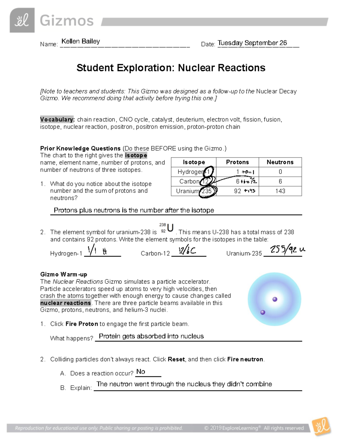 Simulation+2-1 +Gizmos+%28Nuclear+Reactions%29 - Name