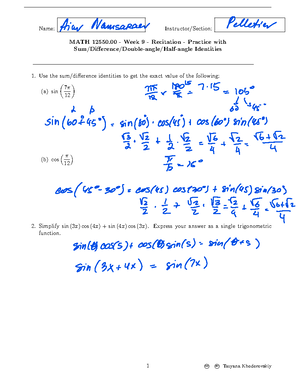 MATH 125 Syllabus - Hunter College of the City University of New York ...